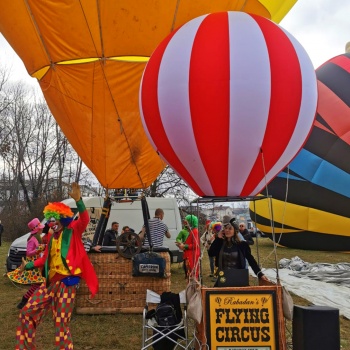 MONGOLFIERA PUBBLICITARIA INTERATTIVA