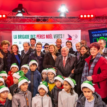 stand brigade pere noel verts