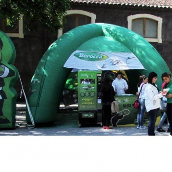 Gonfiabili promozionali per road show