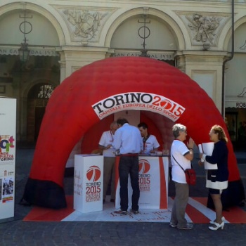 stand gonfiabili TORINO 2015