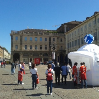 stand gonfiabile TURISMO TORINO