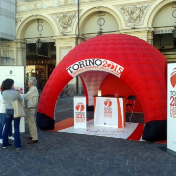 stand gonfiabili TORINO 2015