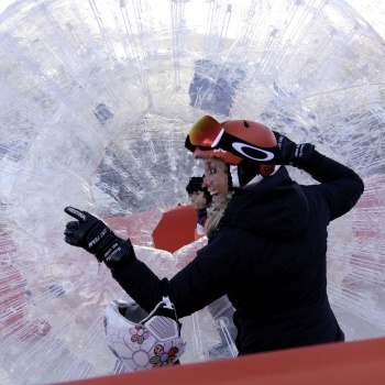 zorb ball winterland tour 