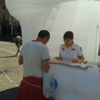 stand gonfiabile TURISMO TORINO