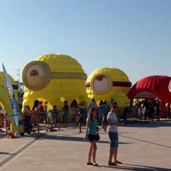 veduta villaggio minions