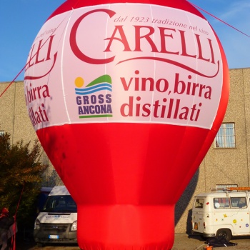 sfera gonfiabile Carrelli