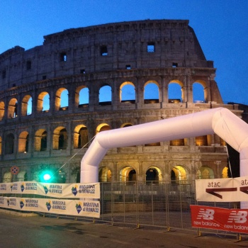 Archi gonfiabili maratona di roma