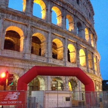 Archi gonfiabili maratona di roma