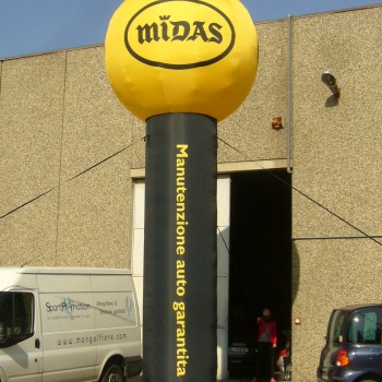 sfera gonfiabile  Midas